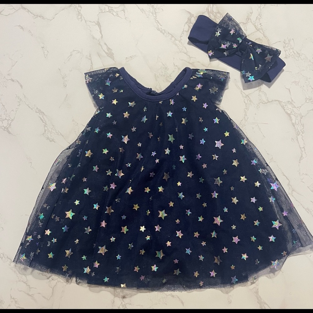 Dress and matching headband